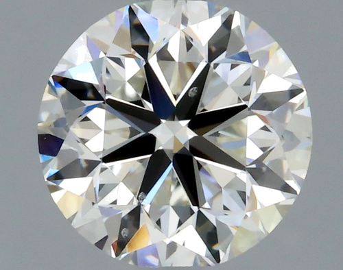 0.91 carat I-VS2 Excellent cut Natūralus Round Deimantas (1)