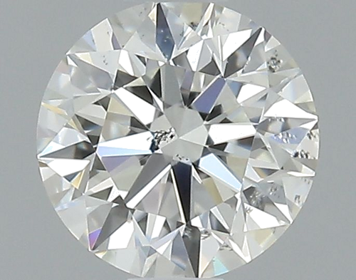 0.57 carat I-SI2 Excellent cut Natūralus Round Deimantas (1)