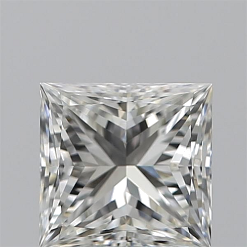 1.05 carat H-VVS1 Natūralus Princess Deimantas (1)