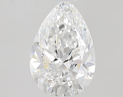 0.5 carat E-VVS1 Natūralus Pear Deimantas (1)