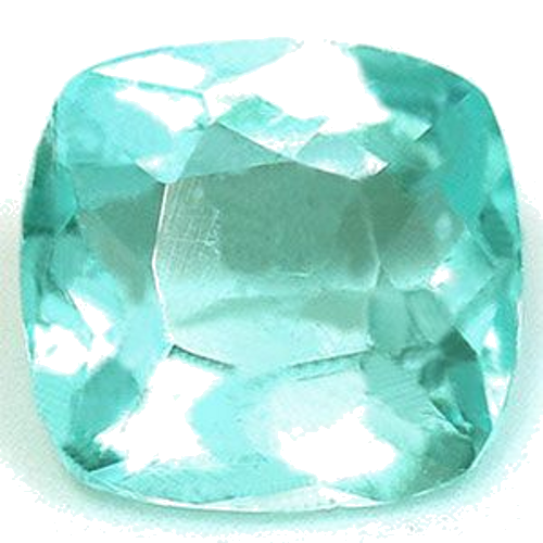 0.49 carat BLUE Cushion Tourmaline (1)