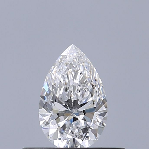 0.31 carat D-VVS1 Natūralus Pear Deimantas (1)