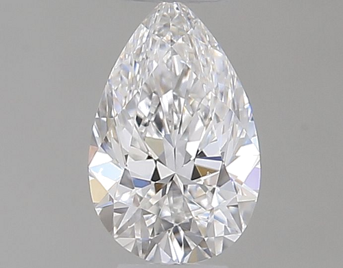 0.25 carat E-VVS1 Natūralus Pear Deimantas (1)