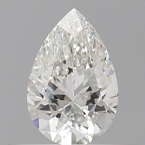 0.4 carat G-VVS1 Natūralus Pear Deimantas (1)