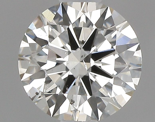 0.52 carat K-SI1 Excellent cut Natūralus Round Deimantas (1)