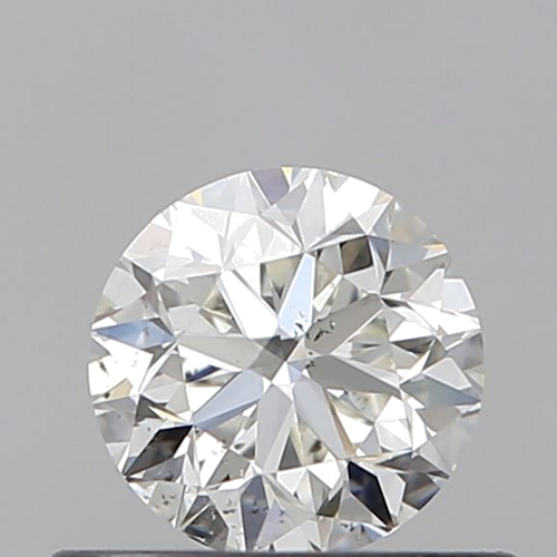 0.5 carat I-SI1 Very Good cut Natūralus Round Deimantas (1)