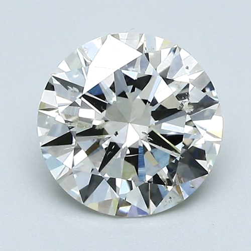 1.5 carat K-SI2 Excellent cut Natūralus Round Deimantas (1)