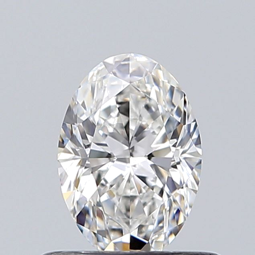 0.5 carat E-VS2 Natūralus Oval Deimantas (1)