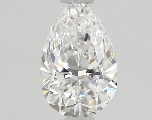 0.5 carat D-VS1 Natūralus Pear Deimantas (1)