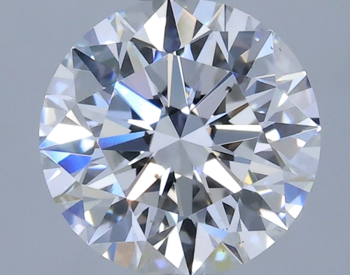0.56 carat E-SI1 Excellent cut Natūralus Round Deimantas (1)
