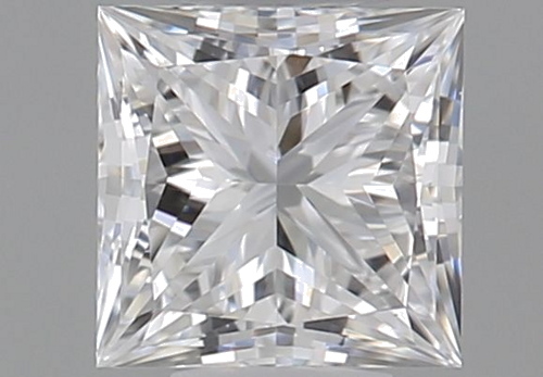 0.25 carat E-VVS2 Natūralus Princess Deimantas (1)