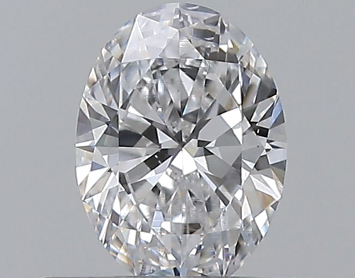 0.4 carat D-VS2 Natūralus Oval Deimantas (1)