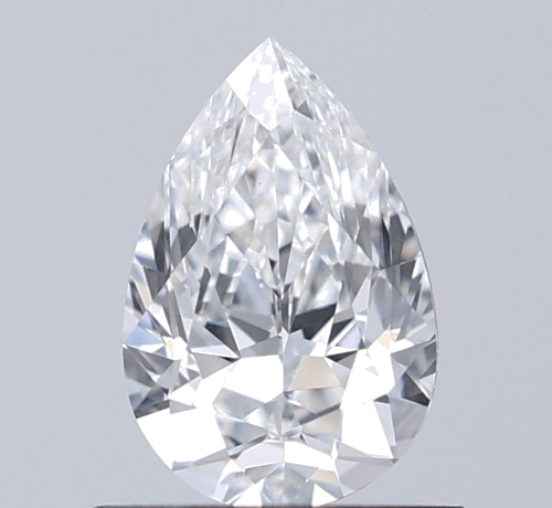 0.7 carat E-VS2 Natūralus Pear Deimantas (1)
