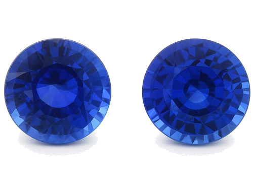 3.11 carat BLUE Round Safyras (1)