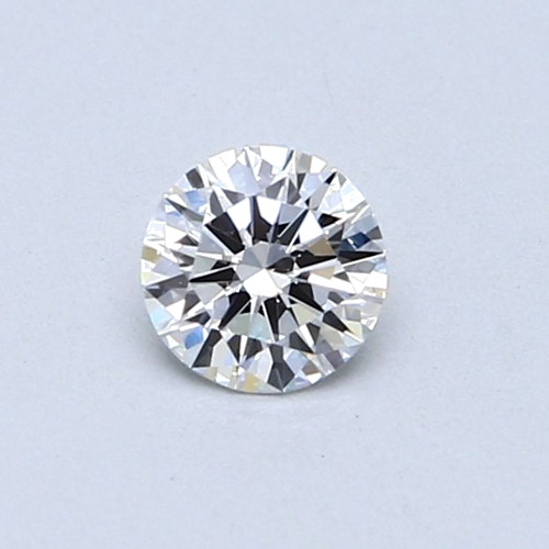 0.4 carat F-VVS2 Very Good cut Natūralus Round Deimantas (1)