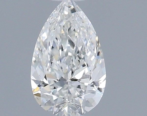 0.32 carat F-SI1 Natūralus Pear Deimantas (1)