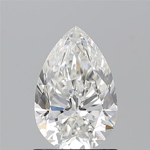 1.2 carat H-VS2 Natūralus Pear Deimantas (1)