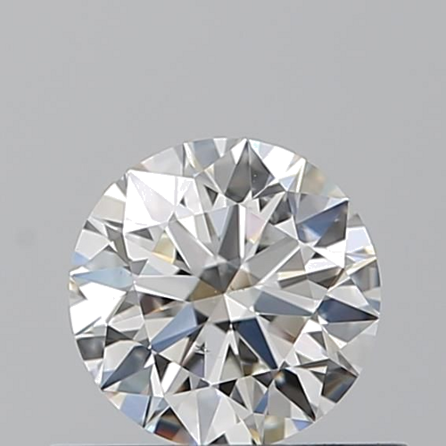 0.51 carat H-SI1 Excellent cut Natūralus Round Deimantas (1)