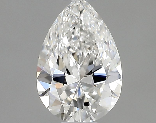0.35 carat E-VVS1 Natūralus Pear Deimantas (1)