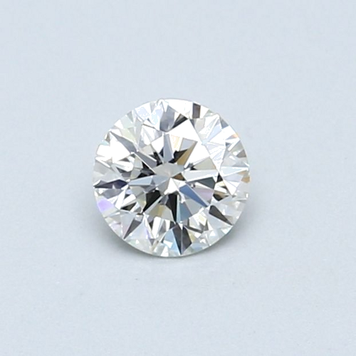 0.37 carat H-VVS1 Excellent cut Natūralus Round Deimantas (1)