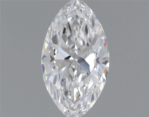 0.51 carat D-SI1 Natūralus Marquise Deimantas (1)