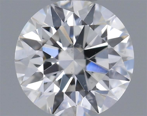 0.53 carat G-SI2 Excellent cut Natūralus Round Deimantas (1)