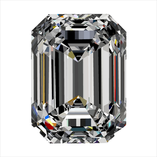 0.3 carat D-VS1 Natūralus Emerald Deimantas (1)
