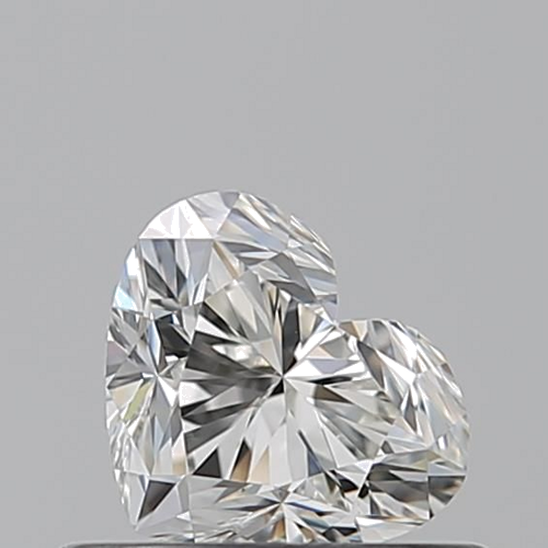 0.5 carat I-VVS1 Natūralus Heart Deimantas (1)
