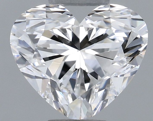 0.64 carat F-VS2 Natūralus Heart Deimantas (1)