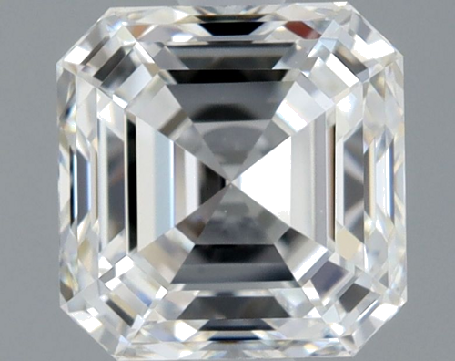 1.0 carat F-VS1 Natūralus Asscher Deimantas (1)