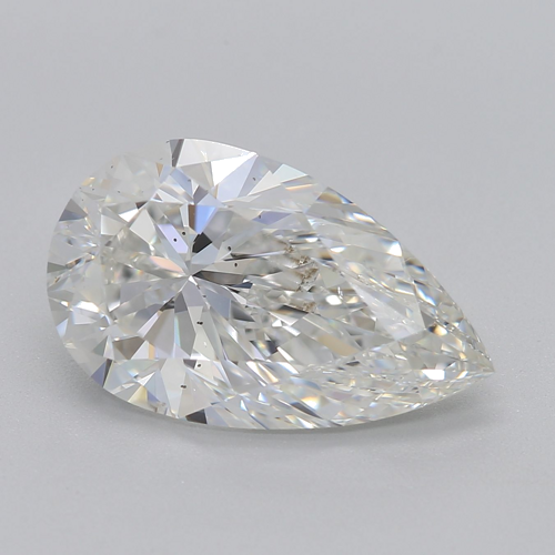 3.01 carat G-SI1 Natūralus Pear Deimantas (1)