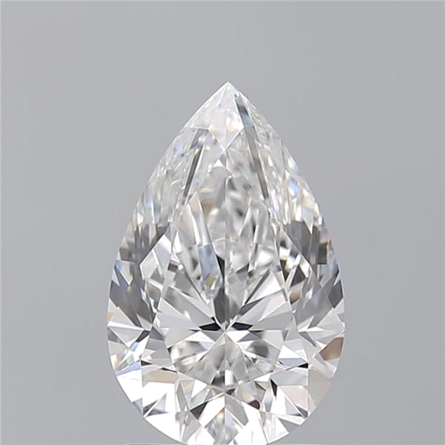 2.21 carat E-VS2 Natūralus Pear Deimantas (1)