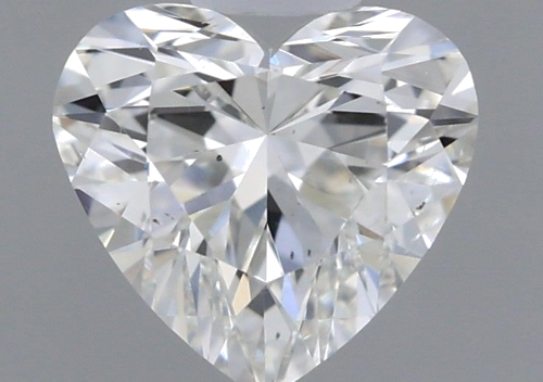 0.5 carat I-SI1 Natūralus Heart Deimantas (1)
