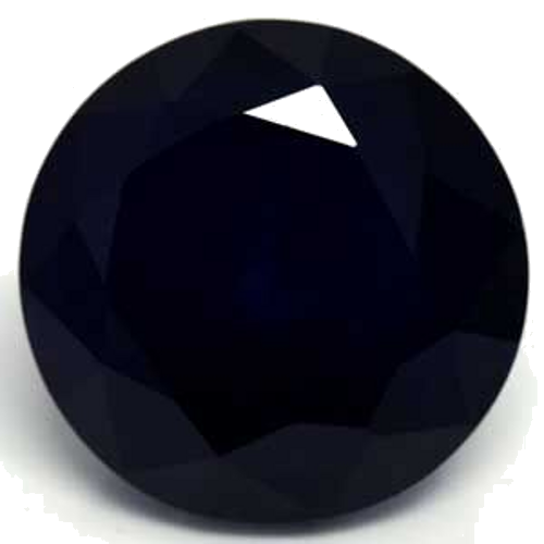 5.96 carat BLUE Round Safyras (1)