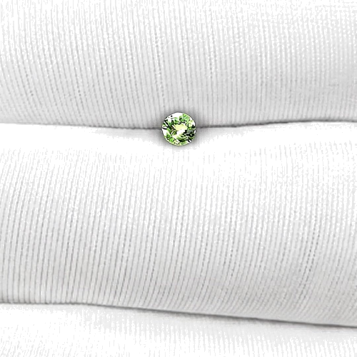 0.17 carat GREEN Round Alexandrite (1)