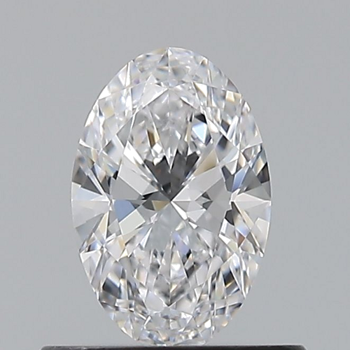 0.5 carat D-VVS1 Natūralus Oval Deimantas (1)
