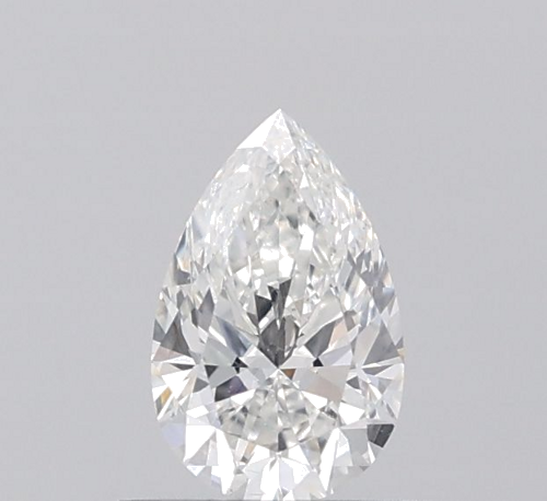 0.56 carat G-SI1 Natūralus Pear Deimantas (1)
