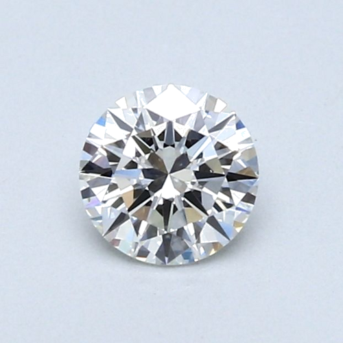 0.48 carat H-VVS2 Very Good cut Natūralus Round Deimantas (1)