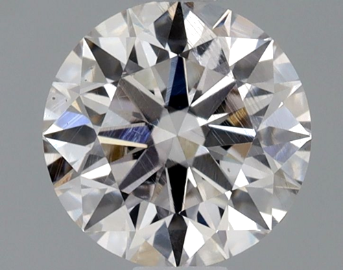 0.61 carat Faint Pinkish Brown-VS2 Excellent cut Natūralus Round Deimantas (1)