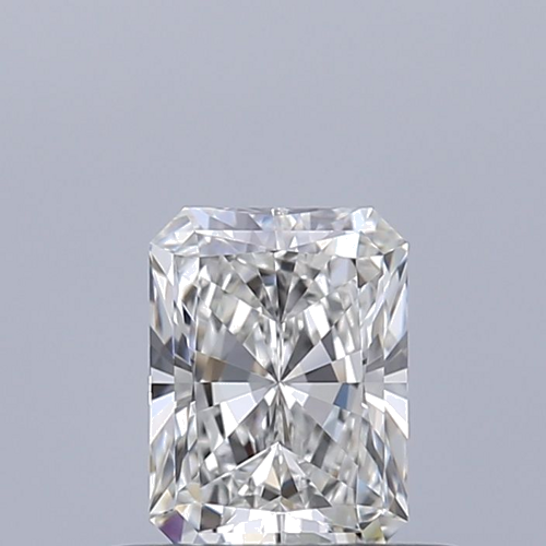 0.43 carat F-VVS1 Natūralus Radiant Deimantas (1)