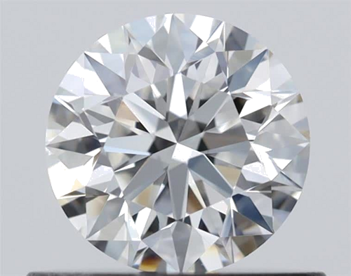 0.55 carat F-VVS1 Excellent cut Natūralus Round Deimantas (1)