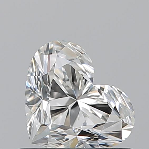 0.7 carat I-VVS2 Natūralus Heart Deimantas (1)