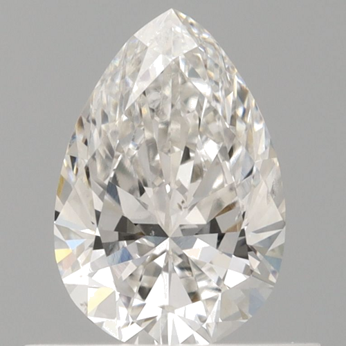 0.52 carat G-SI1 Natūralus Pear Deimantas (1)