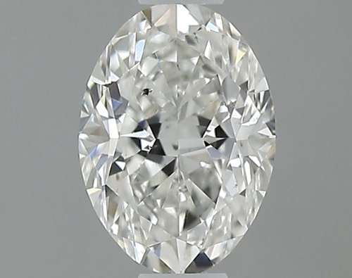 0.4 carat H-SI1 Natūralus Oval Deimantas (1)