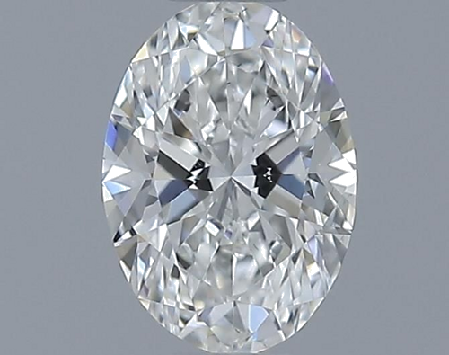 0.37 carat F-VS2 Natūralus Oval Deimantas (1)