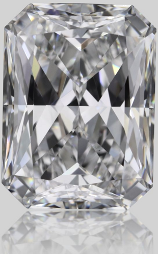 1.02 carat D-VS1 Natūralus Radiant Deimantas (1)