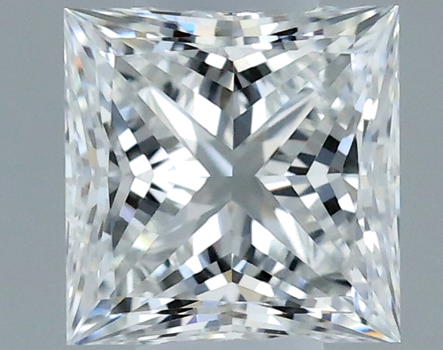 0.3 carat E-VVS1 Natūralus Princess Deimantas (1)