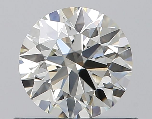 0.57 carat I-SI1 Excellent cut Natūralus Round Deimantas (1)