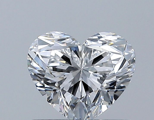 0.7 carat D-SI1 Natūralus Heart Deimantas (1)