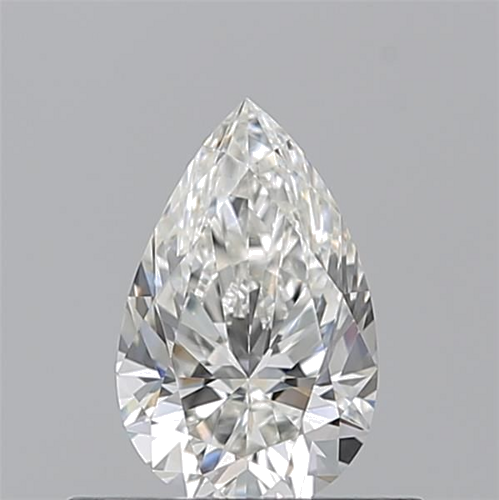 0.5 carat H-IF Natūralus Pear Deimantas (1)